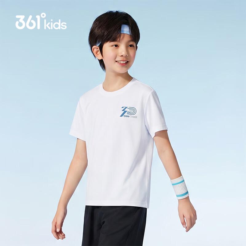 361° Boys' Quick-Dry Sporty Short-Sleeve T-Shirt