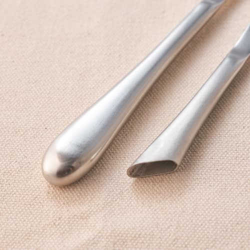 Aoyoshi Willassist Light Child Spoon for Children, Stainless Steel, Dishwasher Safe, Easy to Hold, Boilable Disinfection, Willassist Meal Aid, 224009