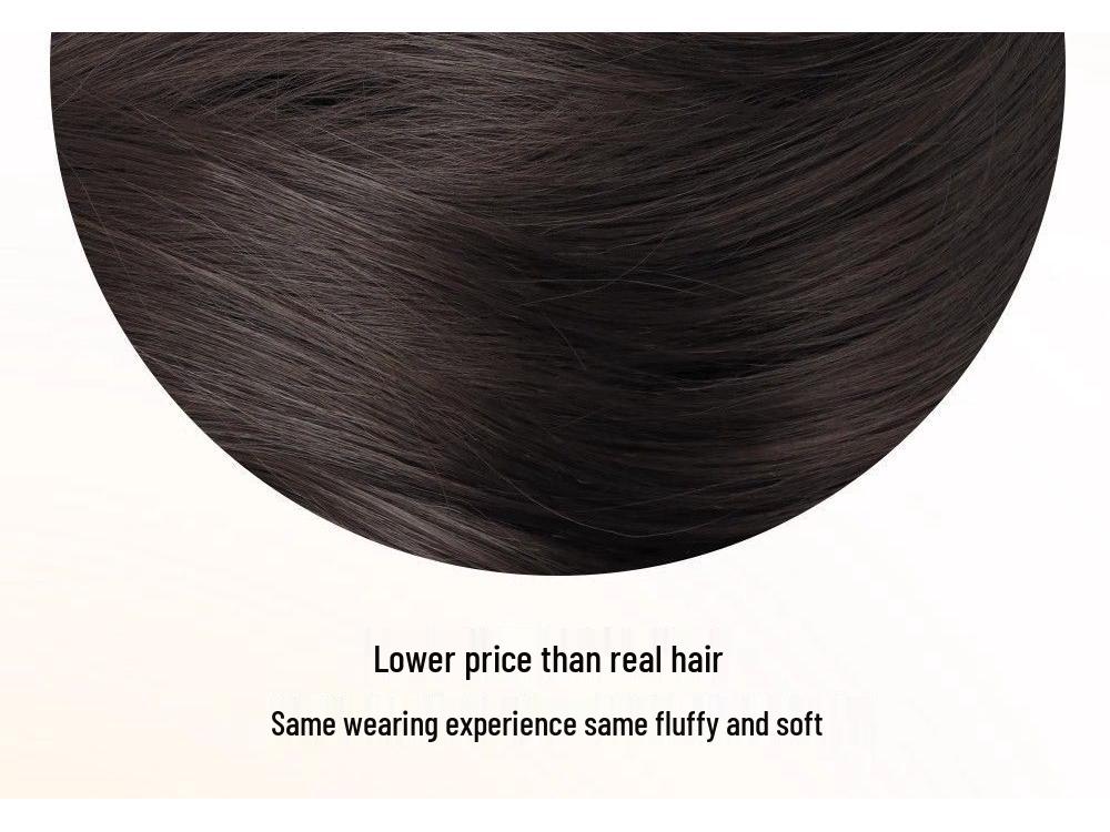 Women's Full Head Cover Wig - Middle Part, Voluminous Big Waves, Long Curly Style