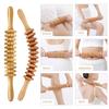 Wood Therapy Massage Stick Lymphatic Drainage Massager Anti Cellulite Fascia Massage Roller Full Body Muscle Relaxation Tool