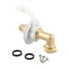 White Water Fill Inlet Flange Brass with Check Valve Fit for RV Camper