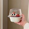 Креативная симпатичная мини-корзина для сушки, утолщенная двойная корзина для фруктов, очищающая фильтрация воды, корзина для хранения закусок «два в одном»