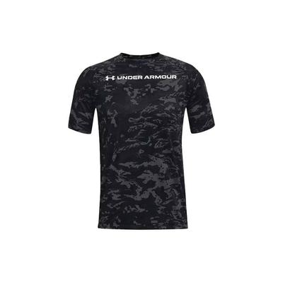 Футболка с круглым вырезом и надписью ABC Camouflage Letter Training, мужские топы, персиково-серый цвет 1361698-012