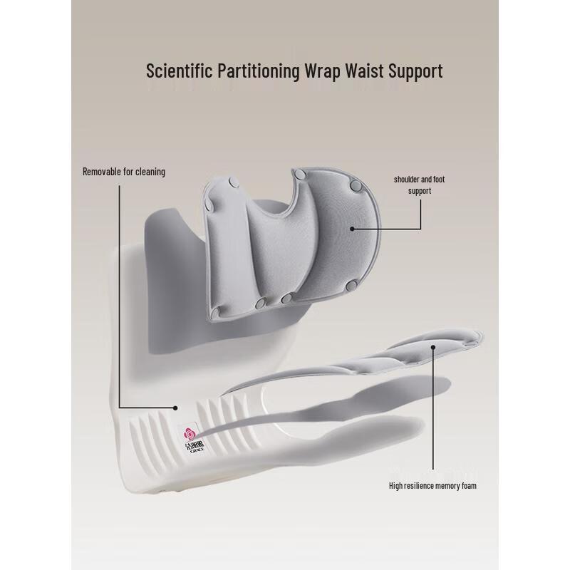 Grace Эргономичная подушка для поясничной поддержки для офисного кресла