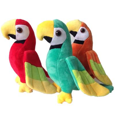 Детская плюшевая игрушка попугай