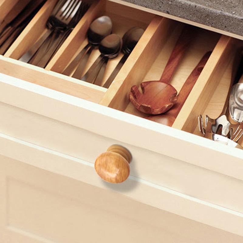 Дверная ручка круглая из натурального дерева, ручка для ящика шкафа, дверные ручки для шкафа, мебельные ручки, фурнитура для кухонной мебели