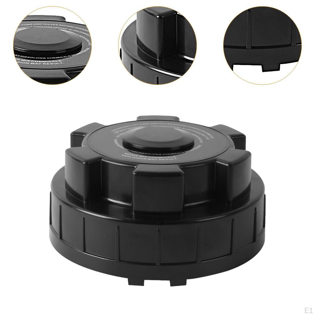 Chlorinator Lid Cover Replacement Convenient Direct Replaces Easy To Install Leakproof for Sealing