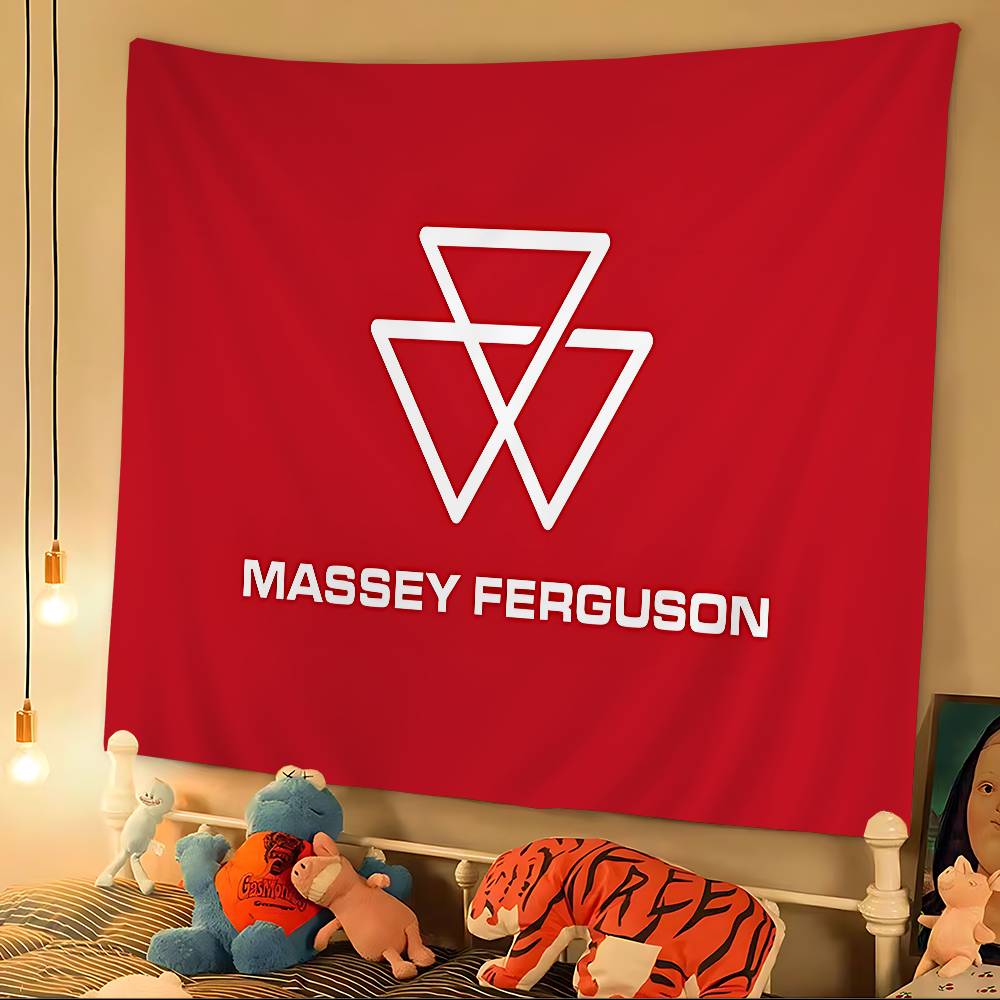 M-Massey F-Ferguson Цветной Гобелен Настенный Подвесной Таро Хиппи Ковры для Стен Декор Стен Комнаты Студента