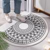 Entrance Door Mat Nordic Style Super Soft Floor Mat Semicircle Non -Slip Home Welcome Carpet For Hallway Bathroom Kitchen Doormat