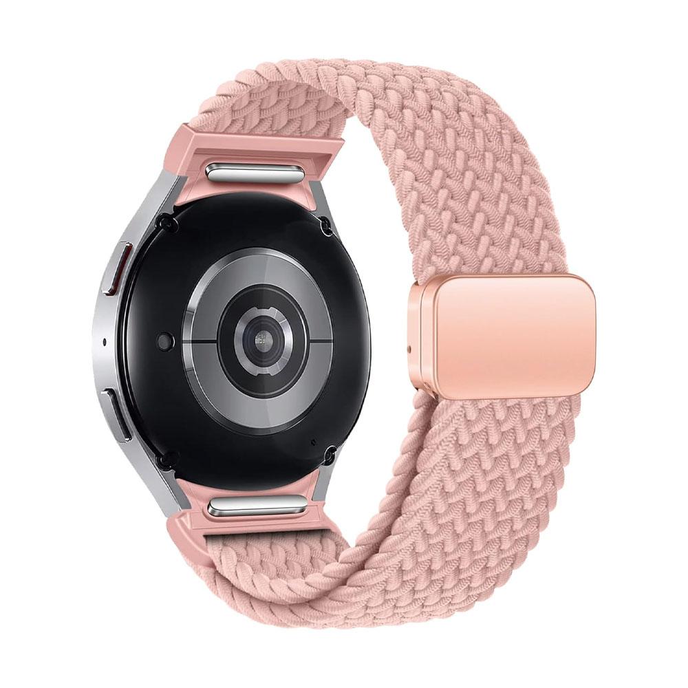 Магнитный плетеный ремешок для Samsung Galaxy Watch 7 6 4 classic/5 Pro/FE 44мм 40мм 45 46 47 мм браслет correa Galaxy watch 7 Ремешок