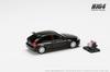 HobbyJAPAN Honda Civic Type R 1997 with Engine Display Starlight Black Pearl 1/64 (EK9) Model,