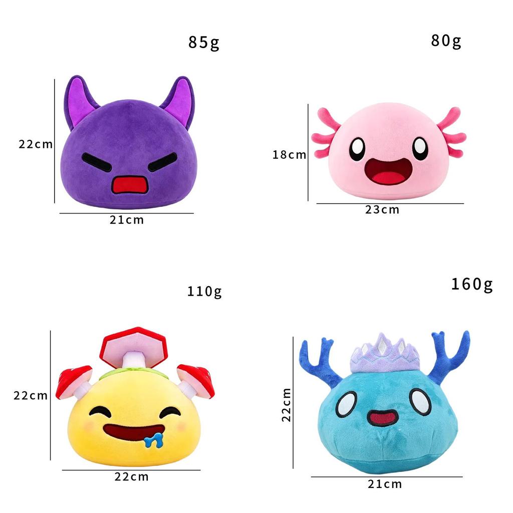 Плюшевая игрушка Roblox Slime Rng из мягкого коротковорсового материала для коллекционеров и детей