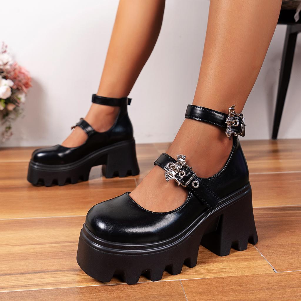 Women Pumps New Platform High Heels Japanese Style Vintage Lolita Shoes for Women Outdoor Fashion Sexy Pumps Zapatos De Mujer
