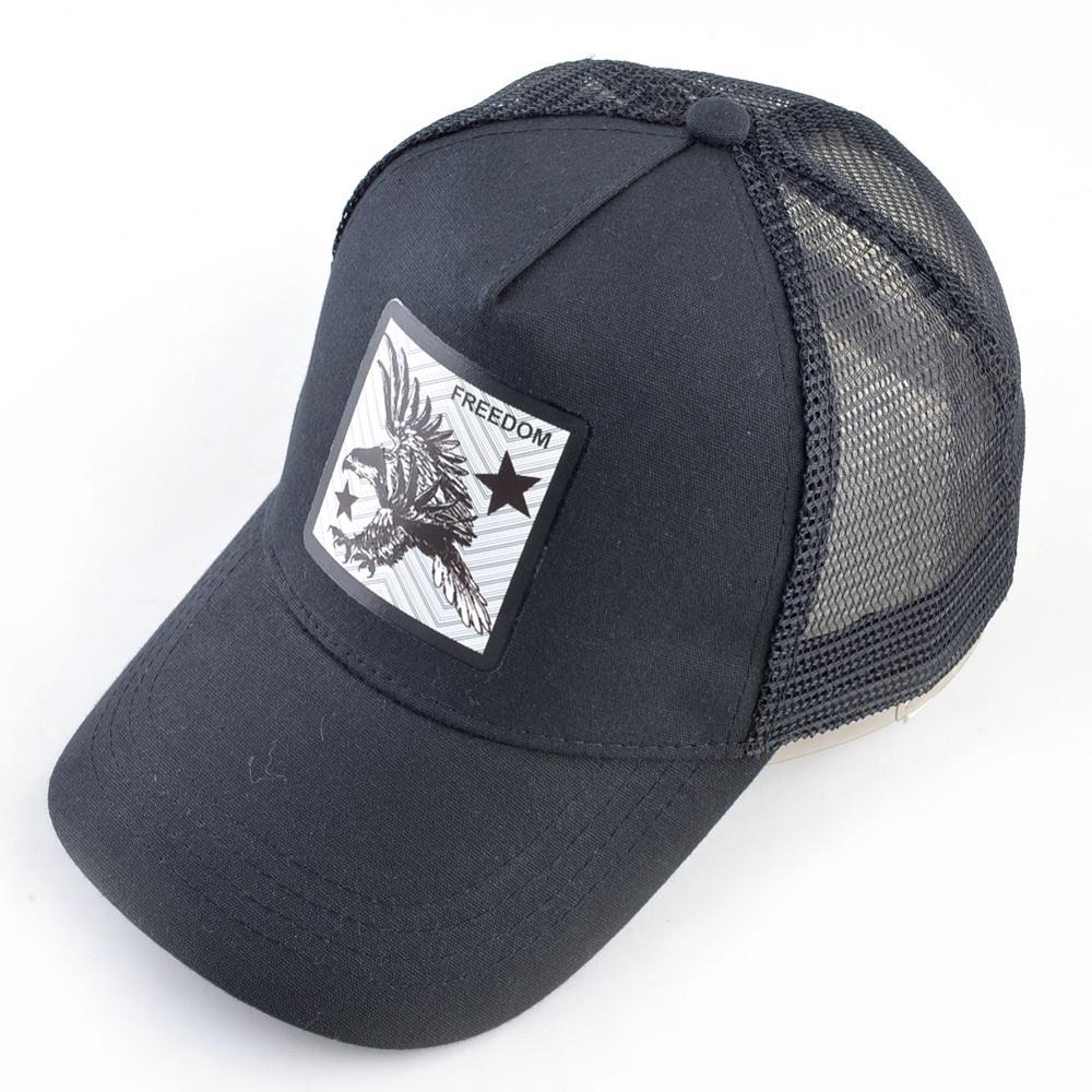 Mesh Baseball Cap Men's Dad Hat Women Breathable Snapback Caps Summer Visor Hat Freedom Trucker Cap