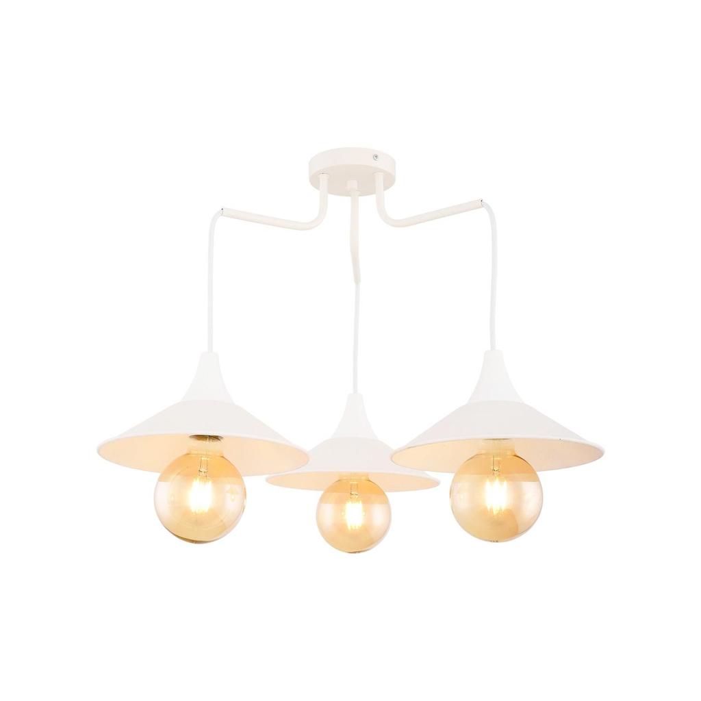 Белая стильная и современная люстра из 3 предметов в Берлине