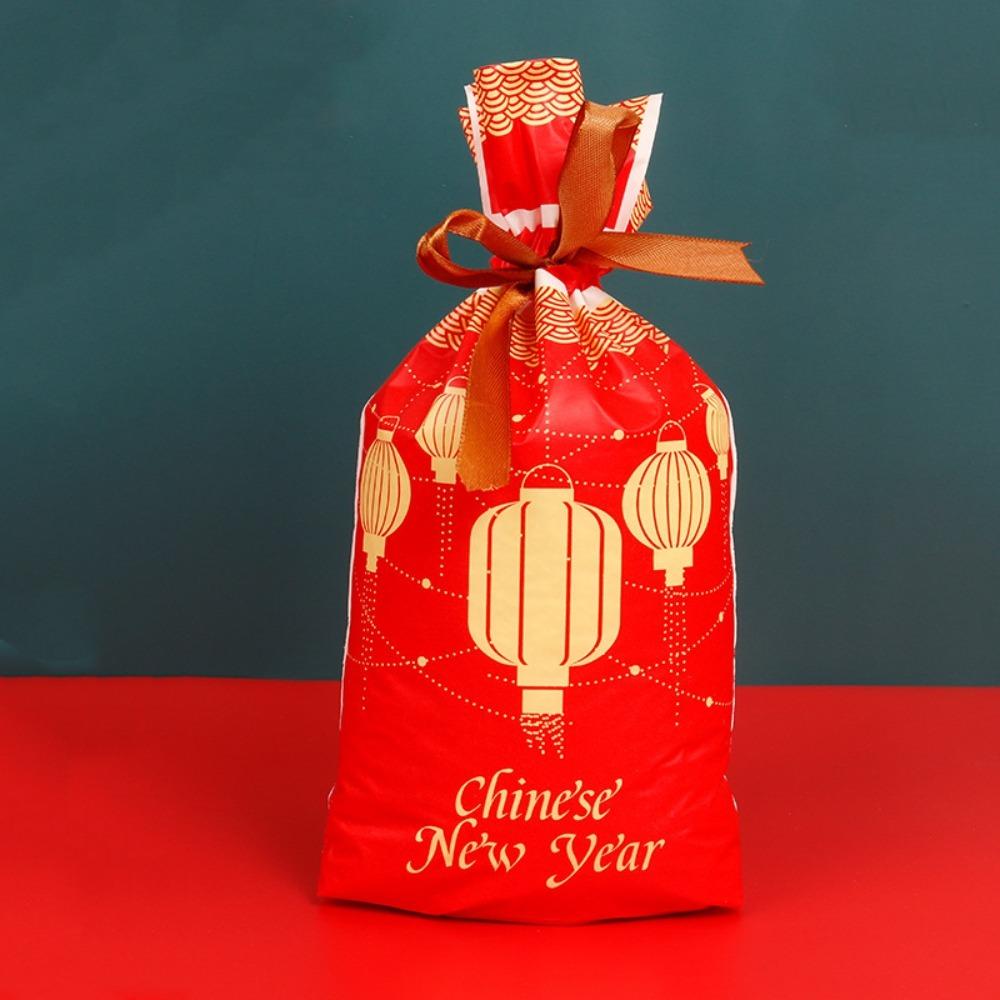 50 шт. Пакет для упаковки закусок и конфет, Мешочек с кулиской с изображением кота, Подарочный пакет, Деликатная упаковка для печенья и бисквитов, Вечеринка