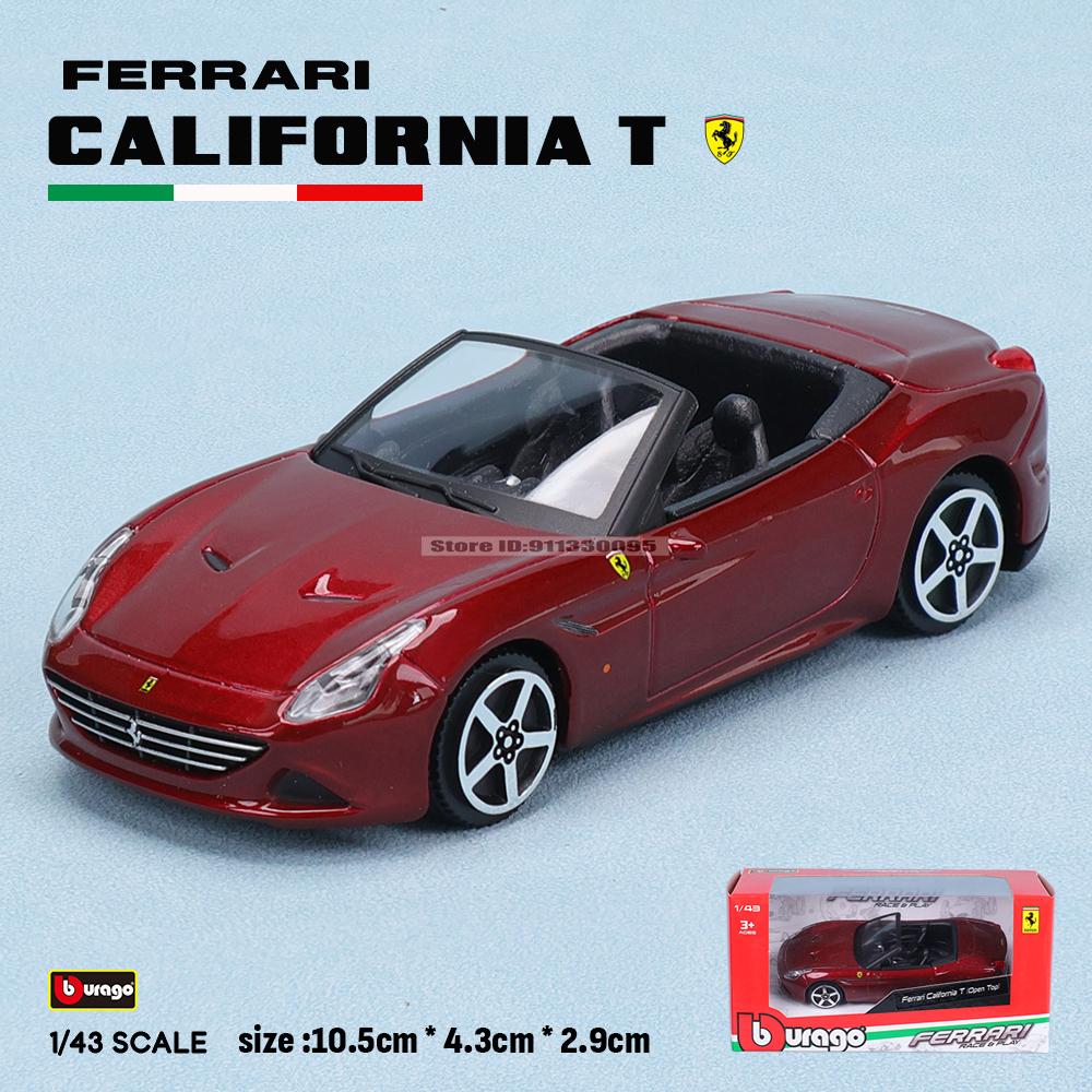 Ббураго 1:43 Несколько стилей Ferrari Purosangue sp2 488GTB 250GTO SF90 ROMA сплав роскошный автомобиль литая модель автомобиля игрушка подарок
