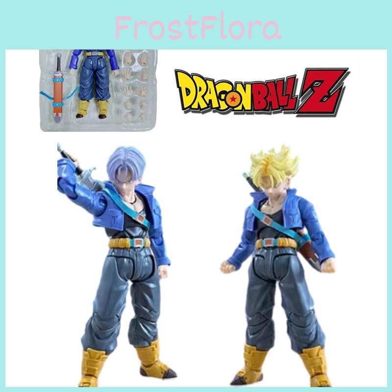 Eco-friendly Pvc Material Super Saiyan Future Teen Trunks Model Figure Height Approximately 15cm