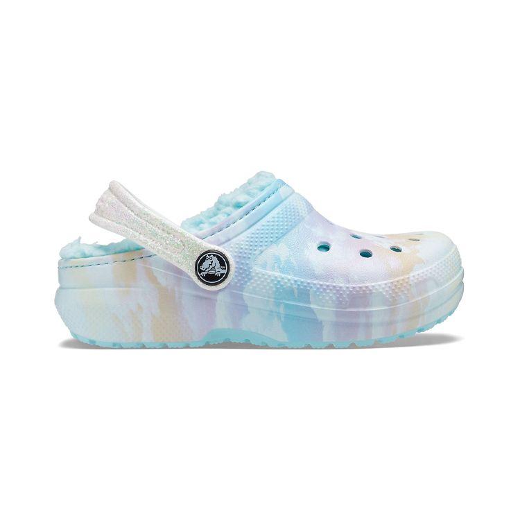 Crocs Classic Clog Lined Out Of The World Kids Clogs Light-Blue 207322-90H