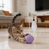 Стакан Электрическая Дразнилка для Кошек Скрытая Безопасная Красные Лазеры Подвесные Перья 360-градусная Качающаяся Игрушка Снимает Тревожность Кошки