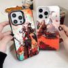 Genshin Impact Казуха Ударопрочный Чехол для Телефона для iPhone 17 Air 16 16E 15 Pro Max 14 Plus 13 Mini 12 Задняя Крышка Противоударный Fundas