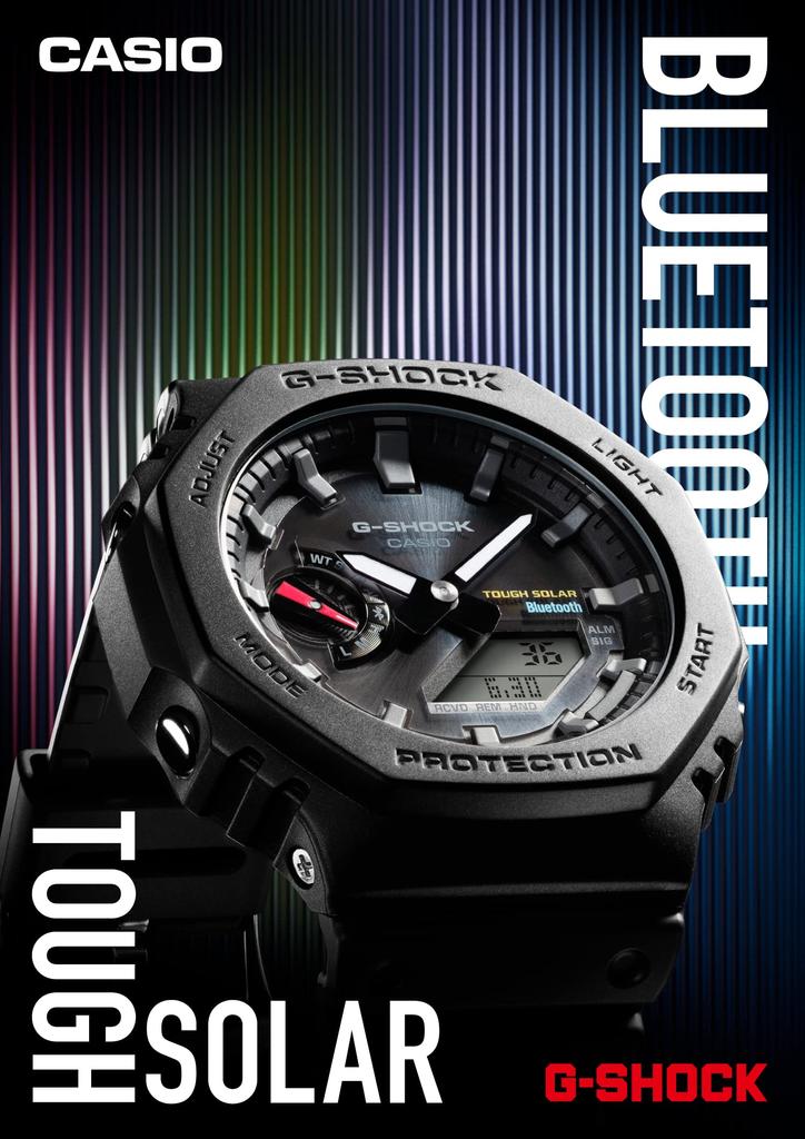 [Casio] Часы G-Shock [] Solar GA-B2100-1A1JF мужские черные с Bluetooth