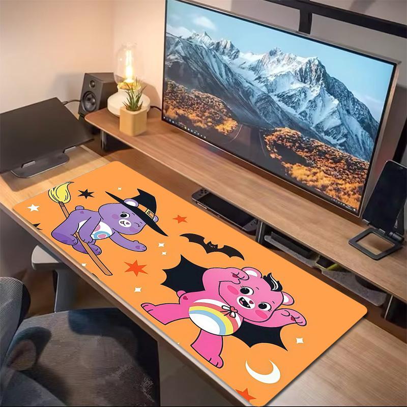 Care Bears2 Print  Cushion Non-slip Laptop Tablet Big Mousepad XXL Mat Mini PC Playmat With Lock edge