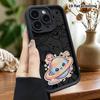 Phone Case: 2D flat design, suitable for iPhone 18, 17, 16, 15, 14, 13 Pro protective cases, cartoon rainbow planet, perfect Christmas and Halloween h