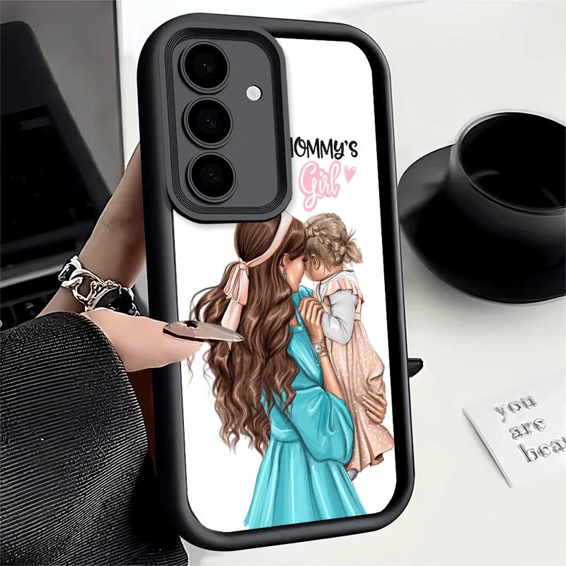 Чехол для телефона Samsung Galaxy S26 S25 Ultra S24 FE Тема «Мама и дети» Оболочка S23 Plus S22 + S21 S20 5G Мягкий силикон Funda