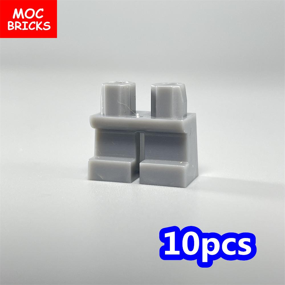 Нетоксичные 10 шт. Moc Кирпичи Неподвижные Короткие Ноги Штаны Пустой 4 см Фигурка Часть Тела Собираемые Частицы Строительные Блоки Игрушки Подарки