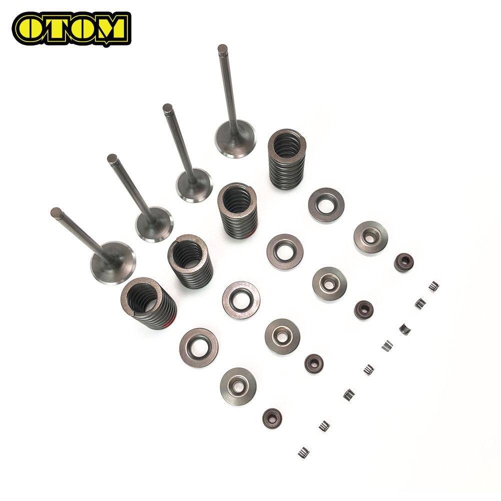 For ZONGSHEN ZS177MM NC250 Motorcycle Valve Lock Clip Spring Seat Oil Seal Intake Exhaust Valve Stem KAYO BSE MOTOLAND AVANTIS