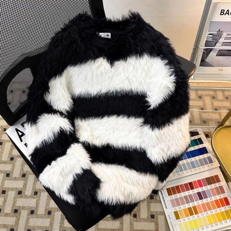 Свитшот для женщин из хлопка, свободный, большой, флисовый, утолщенный, удобный, с круглым вырезом, повседневный, пуловер, топ, свитшот