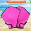 1 Pair Swimming Webbed Gloves Water Resistance Training Men Women Beginner Aquatic Fitness
