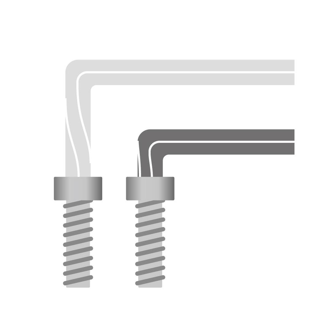 HOZAN Ball Point Wrench Short Neck Hex Flat Set, 7-Piece Set, Keys, 1.5/2/2.5/3/4/5/6mm Sizes, W-111