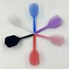 Transparent One-piece 2BA Dart Flight Pre-shaped Integrated Dart Tail Anti-break Shockproof Durable Blade Keep Stable Flying