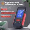 Handheld Portable Electromagnetic Radiation Detector, Electric & Magnetic Field Temperature Measurement, For Home EMF Inspection