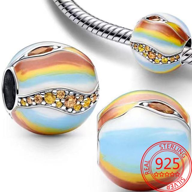 Стерлингового серебра 925 пробы, открывающееся сердце, шоколадная подарочная коробка, подвеска, подходящий браслет, женский ювелирный кулон