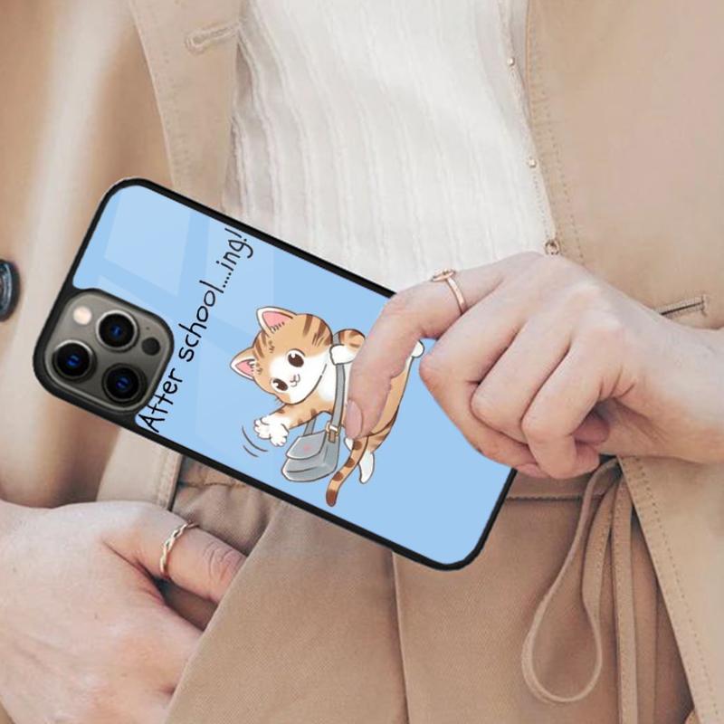 Забавные Животные Кошки Собака Тигр Магнитный Чехол для Телефона Для APPLE iPhone 17 Air 16 14 13 12 Pro Max 15 Plus Беспроводной MagSafe Чехол