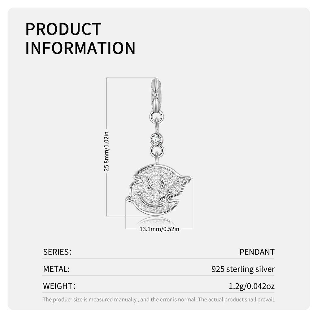 Cute Carrot Bunny Pendant Original 925 Sterling Silver Flower Skull Turtle Animal Heart Shape Pendant Necklaces Jewelry Making for Women Fashion