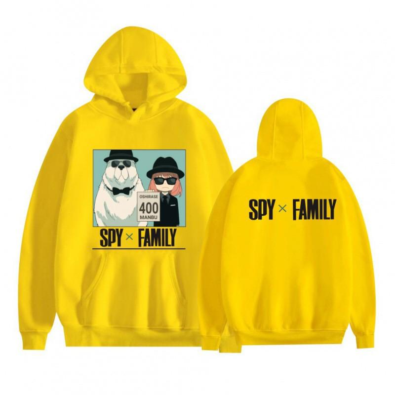 Худи с капюшоном Anya Fun из Spy x Family с флисовой подкладкой