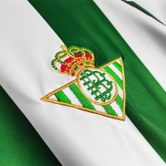 Ретро старая футбольная форма Betis, домашняя, сезон 03-04, Ла Лига, копия №. 17 джерси Хоакина