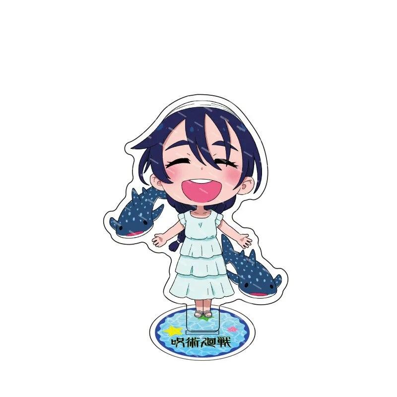 Аниме дзюдзюцу кайсен мини-фигурка на акриловой подставке Itadori Yuji Fushiguro Megumi Gojo Satoru Ryomen Sukuna модель настольный декор стоя