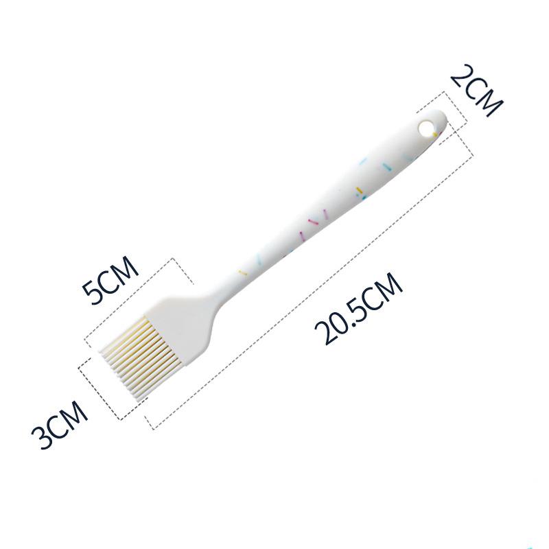 Силиконовая лопатка для крема для торта, кисть для масла, печенья, теста, антипригарное покрытие, скребок для смешивания масла, кухонная утварь для выпечки