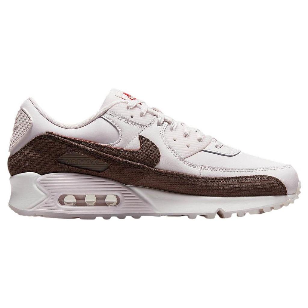 Nike Air Max 90 Leather Brown Tile Мужские кроссовки Розовый жемчужно-розовый барокко-коричневый FD0789-600