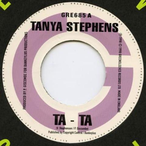7-дюймовая пластинка TANYA STEPHENS TaTa GRE685 Greensleeves 1998 UK Регги Ска Даб Б/у