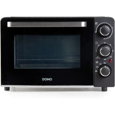 Мини-электрическая духовка DOMO DO807GO — 20 л — черный — сильный и слабый нагрев — таймер на 120 минут — 1300 Вт