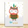 Painting Wall Pictures Kids Room Decor Bear Fox Lion Owl Raccoon Tent Dream Quotes Nordic S And Prints Wall Art Canvas