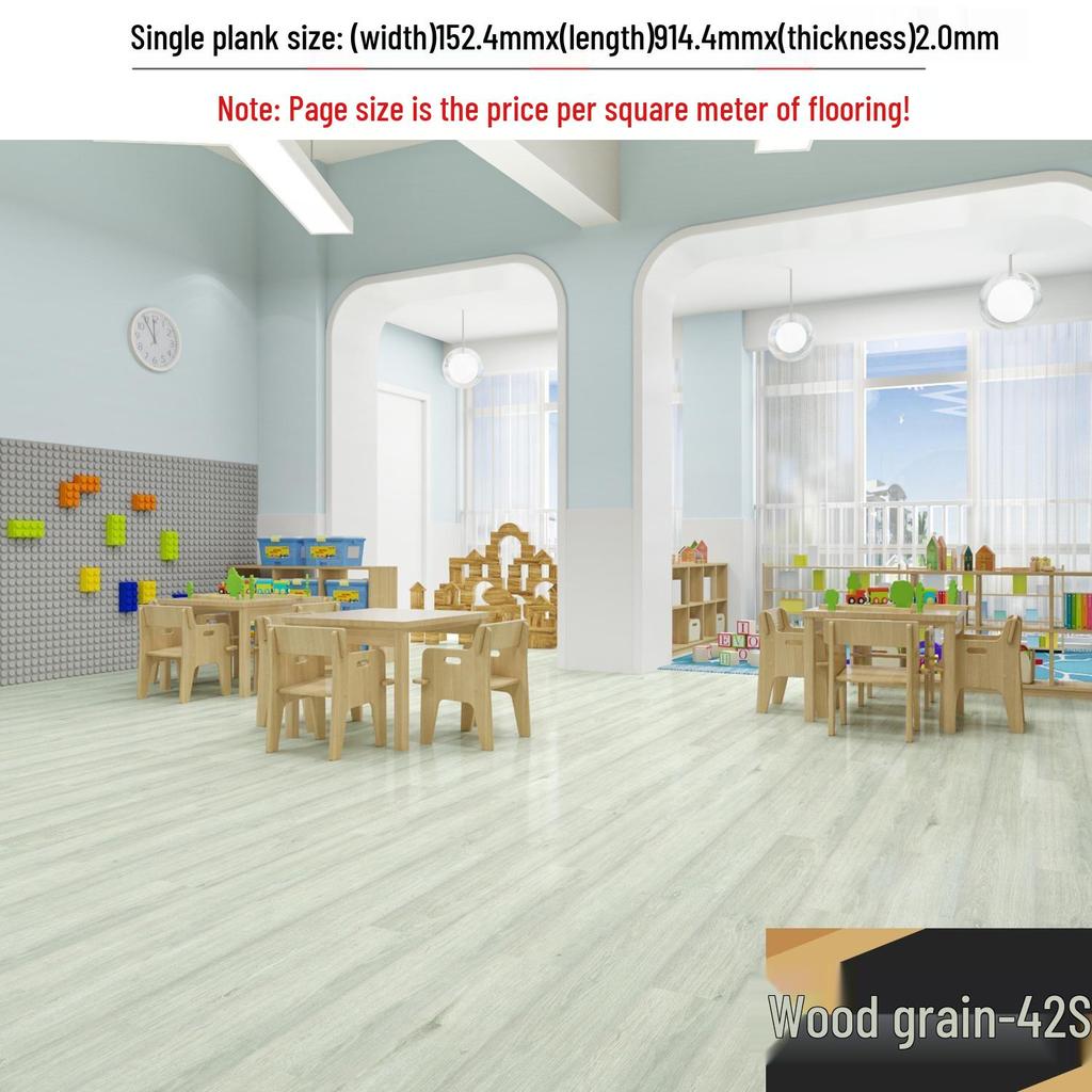 Самоклеящаяся водонепроницаемая виниловая наклейка для пола под камень: Толстое, износостойкое ПВХ-покрытие для спален