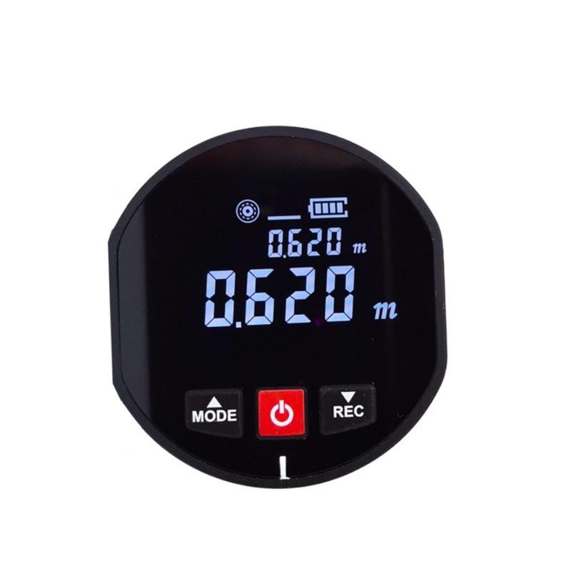 Electronic Distance Meter with Roller Mechanism for Accurate Measurement up to 99 999 Meters ABS Material Compact Size