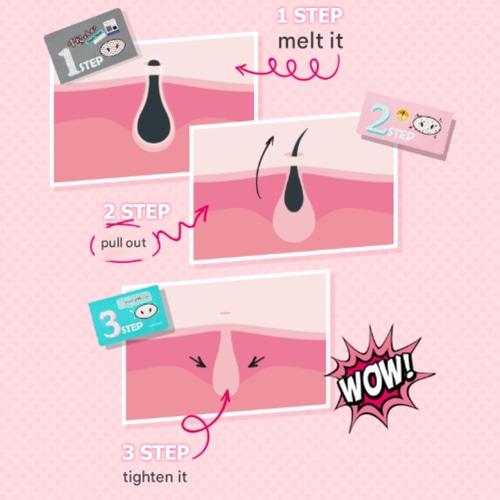 HOLIKA HOLIKA Набор для очищения пор и черных точек Pig Nose Clear 3-шаговый